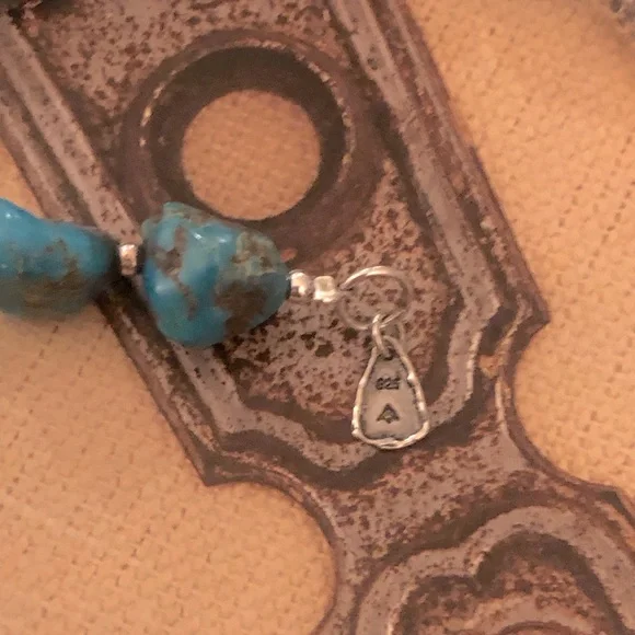 Silpada Chunky Turquoise Necklace - Picture 6 of 6